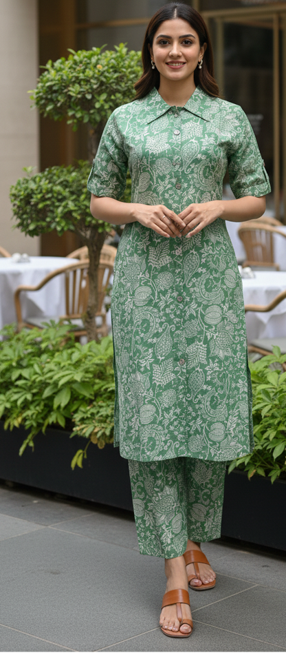 Coord Set - Mint Green