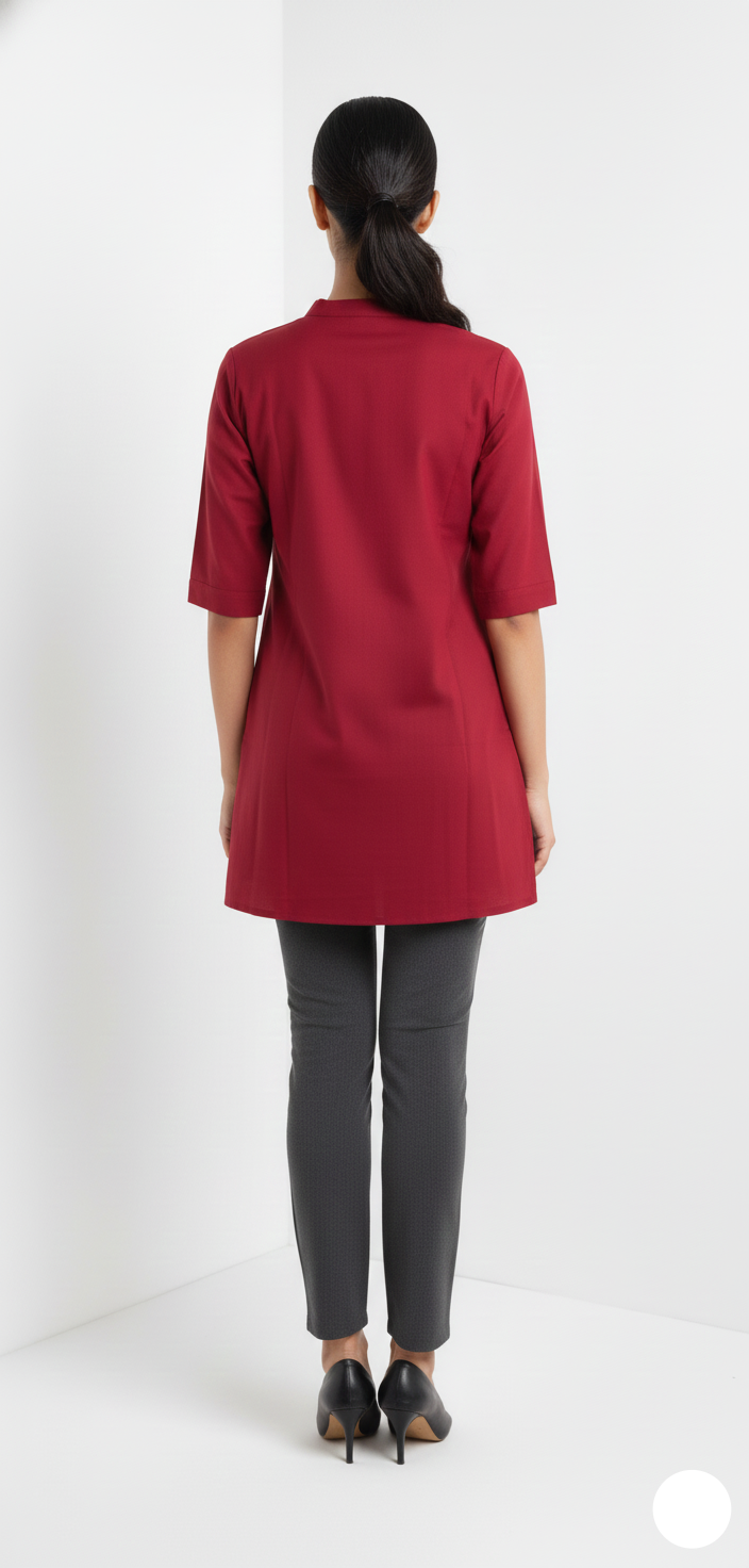 Cotton Top - Maroon Color