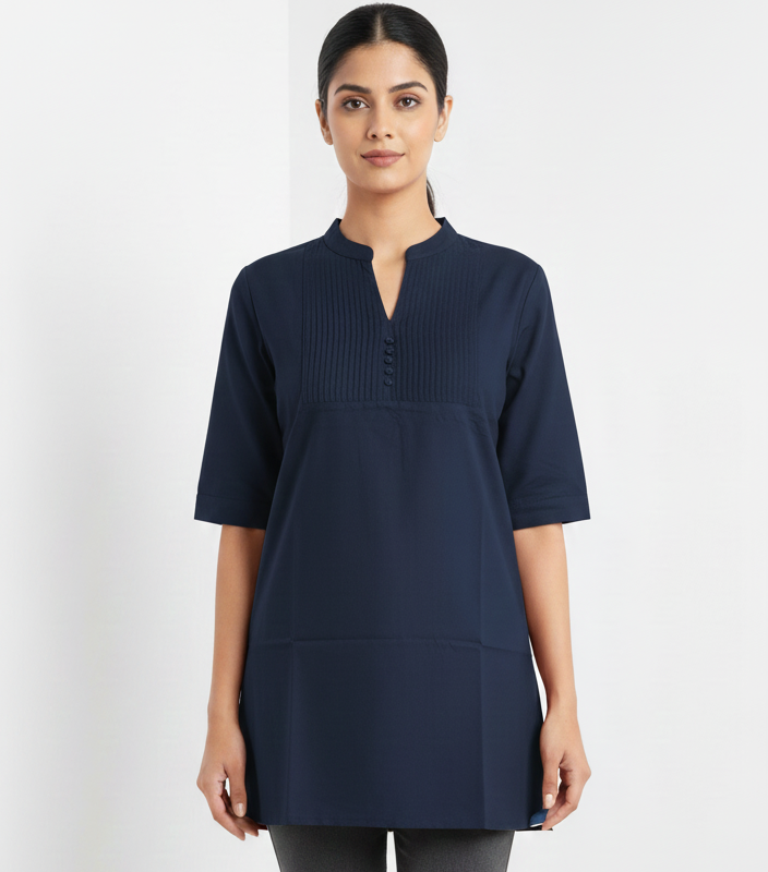 Cotton Top - Navy Blue Color
