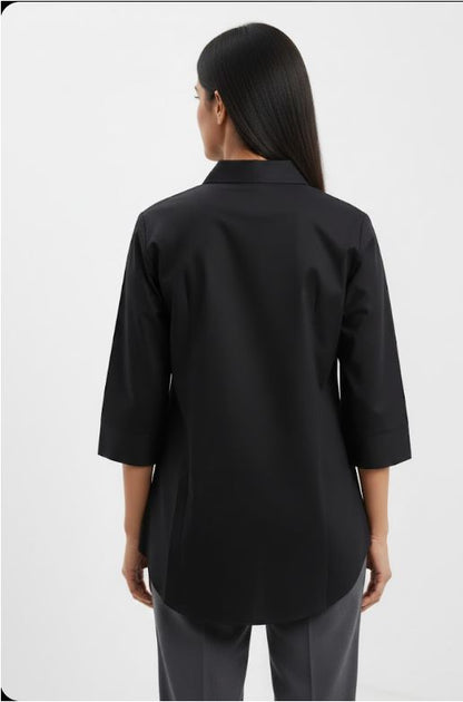 Cotton Shirt -Black